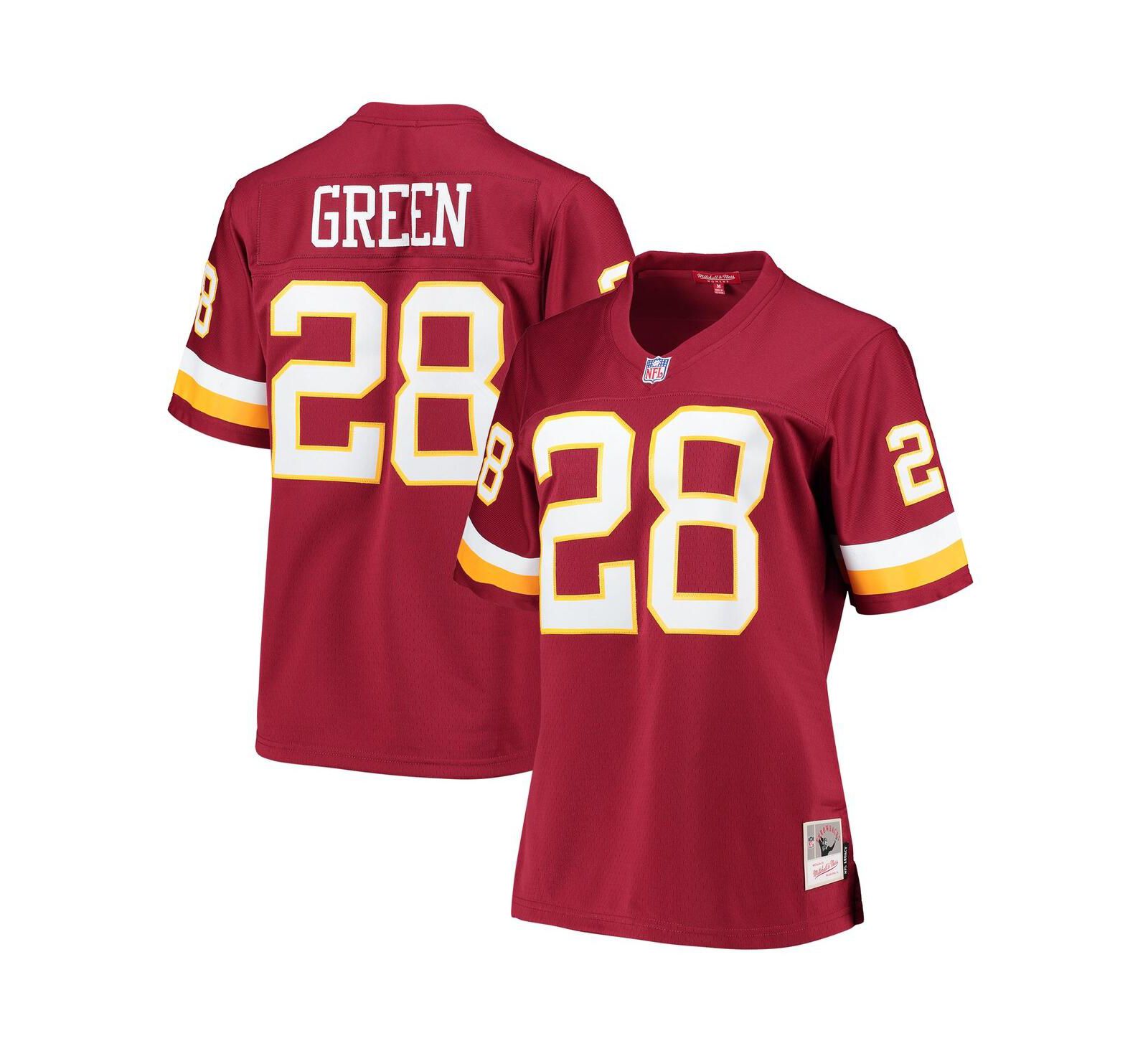 Женская джерси Mitchell & Ness Darrell Green Burgundy Washington Football Team Legacy Replica Player