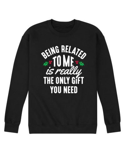 AIRWAVES Men's Being Related To Me Fleece T-shirt