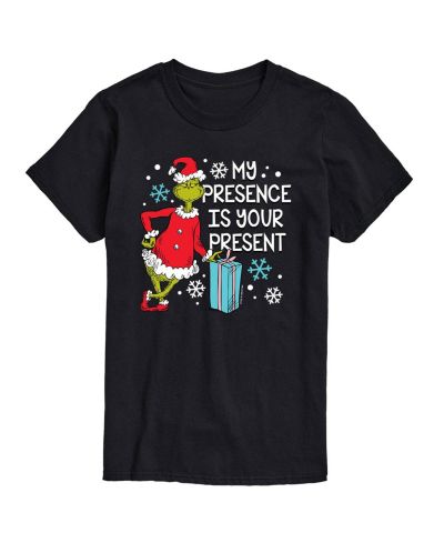 AIRWAVES мужская футболка с принтом Dr. Seuss The Grinch Presence Is Present