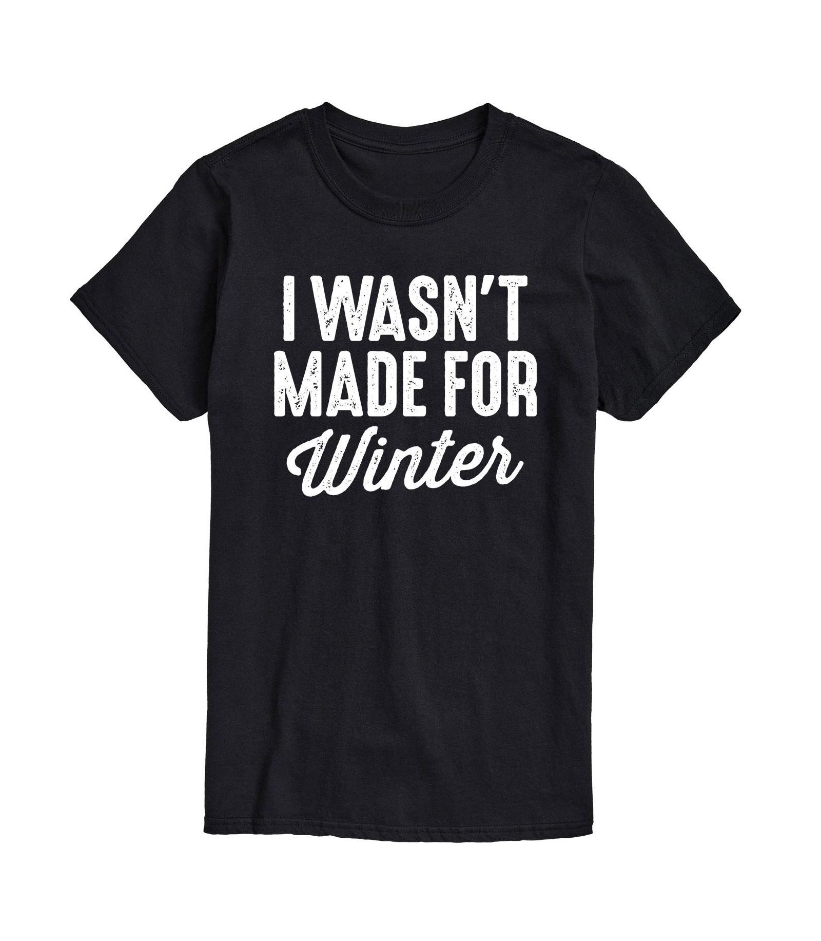 AIRWAVES Men's Wasn't Made For Winter Short Sleeve T-shirt