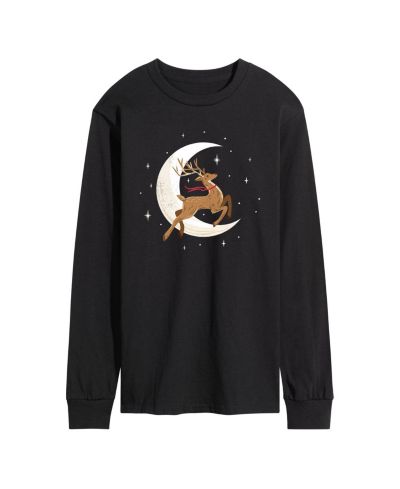 Мужская футболка AIRWAVES Reindeer Moon с длинным рукавом