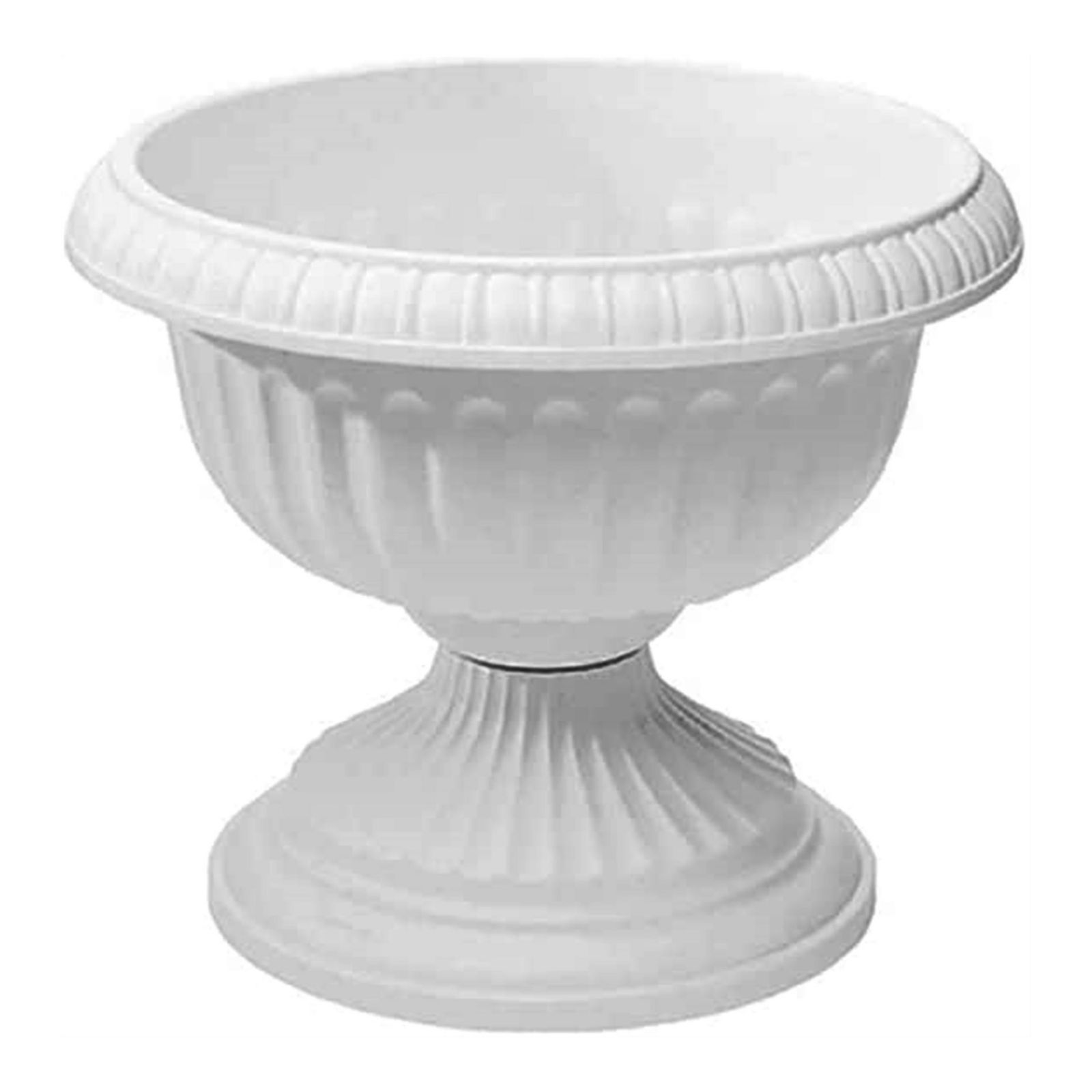Novelty Пластиковый горшок в виде греческой урны для дома и сада, Stone Colored, 12 inch