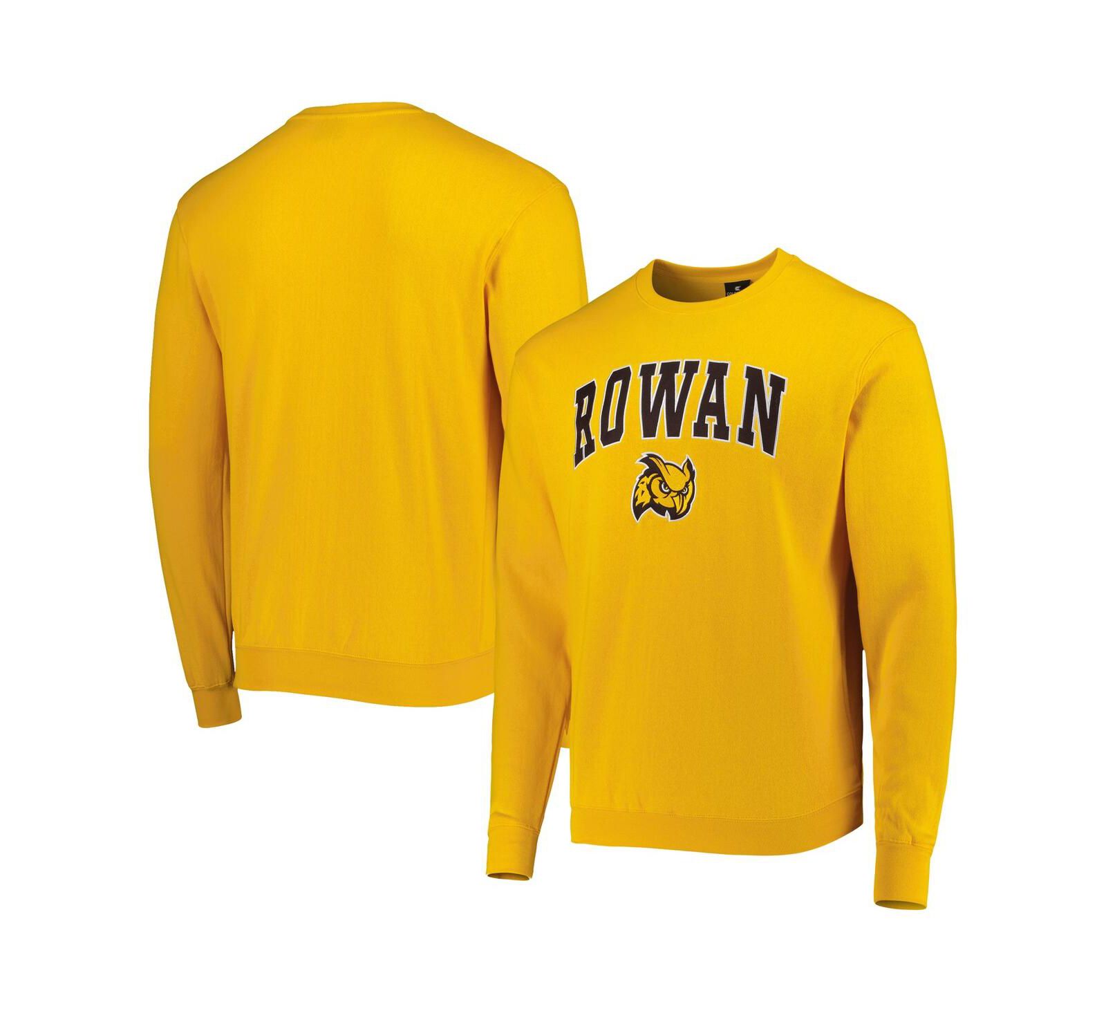Мужской свитшот Colosseum Gold Rowan Profs Arch Over Logo