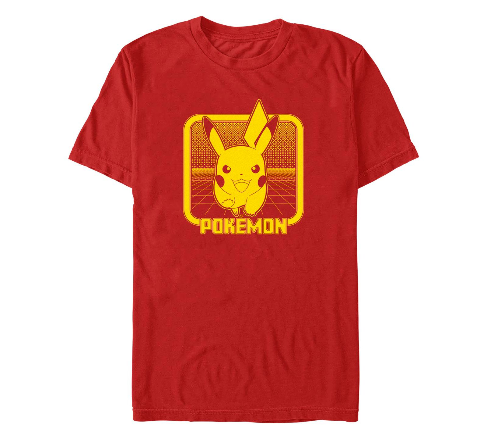 Fifth Sun Men's Digital Pikachu Short Sleeve T-shirt