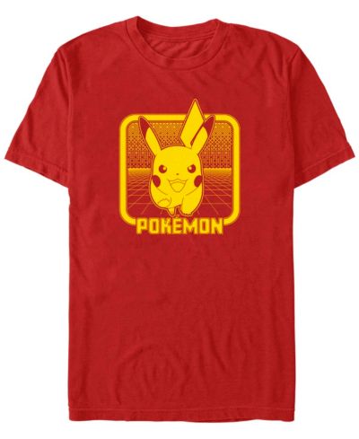 Fifth Sun Men's Digital Pikachu Short Sleeve T-shirt