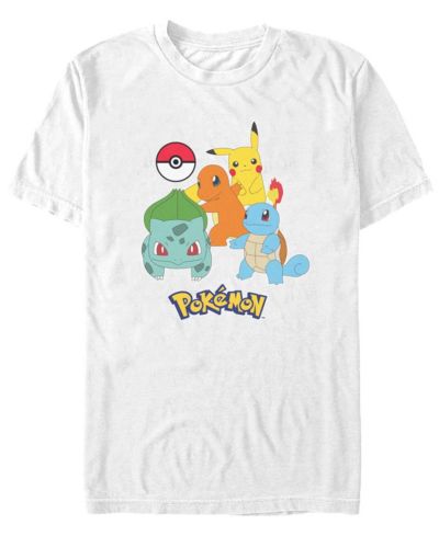 Fifth Sun Men's Pokeball Group Short Sleeve T-shirt