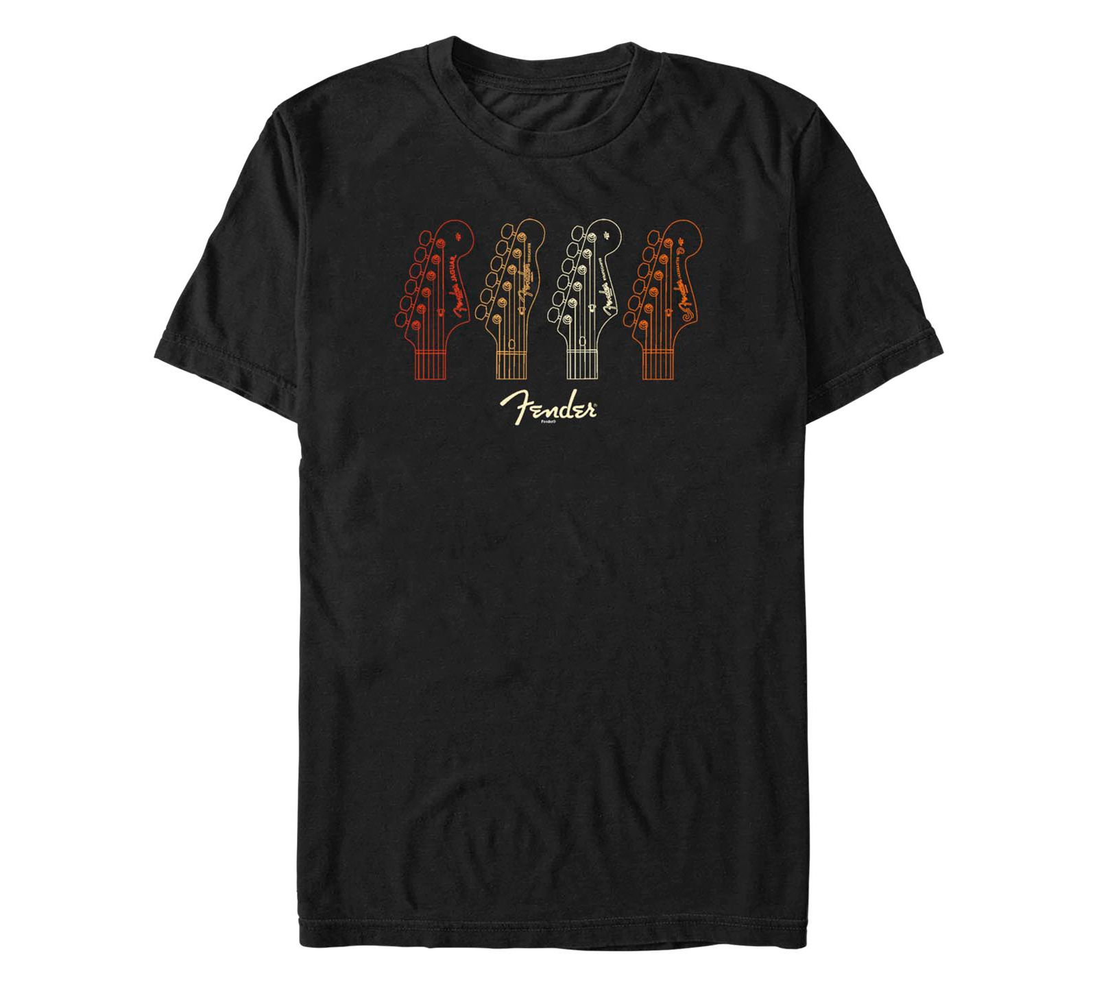 Fifth Sun Men's Fender Fall Colored Stocks Short Sleeves T-shirt