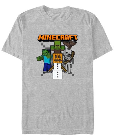 Fifth Sun Мужская футболка Minecraft Pumpkin King с коротким рукавом