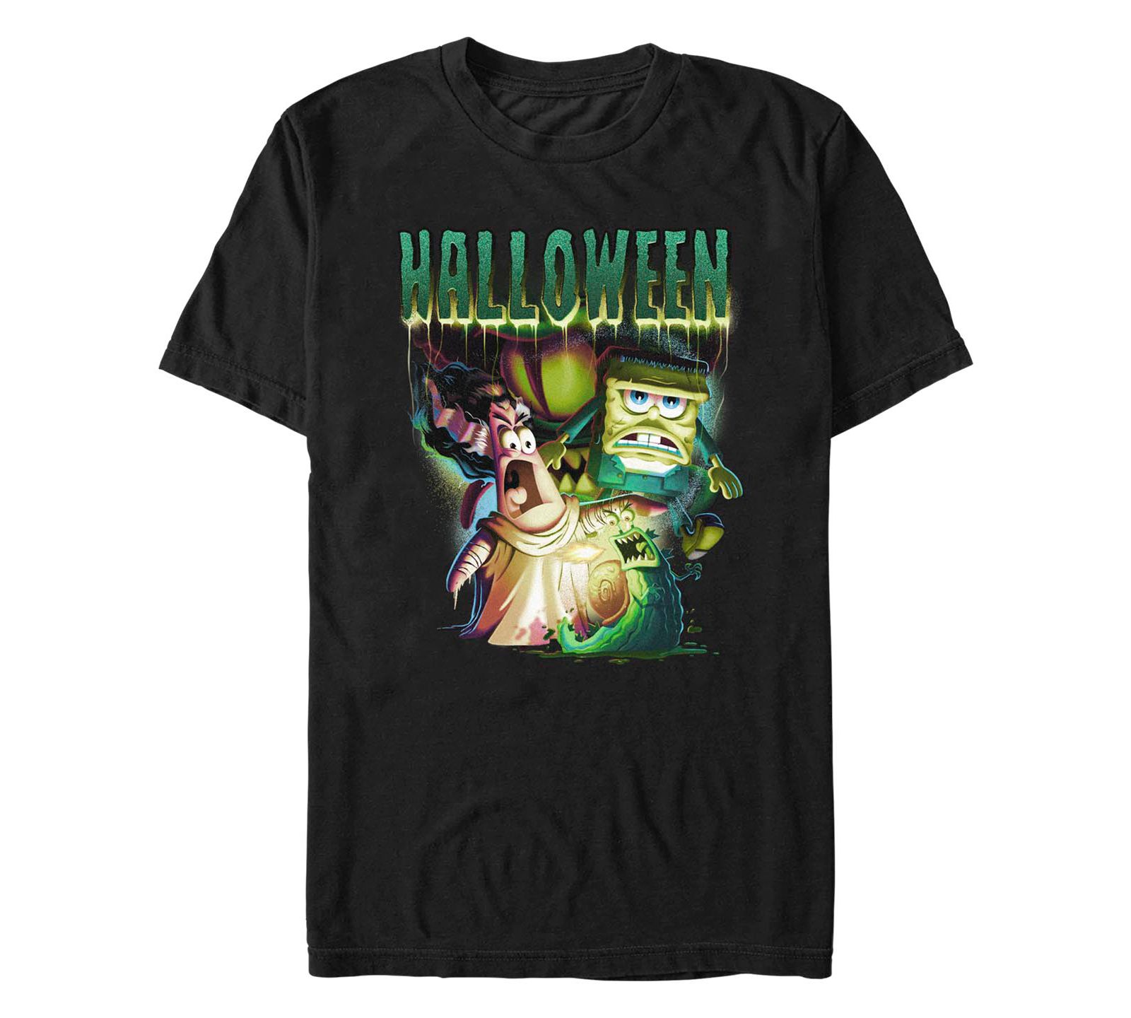Мужская футболка Fifth Sun SpongeBob SquarePants Shock Halloween с коротким рукавом