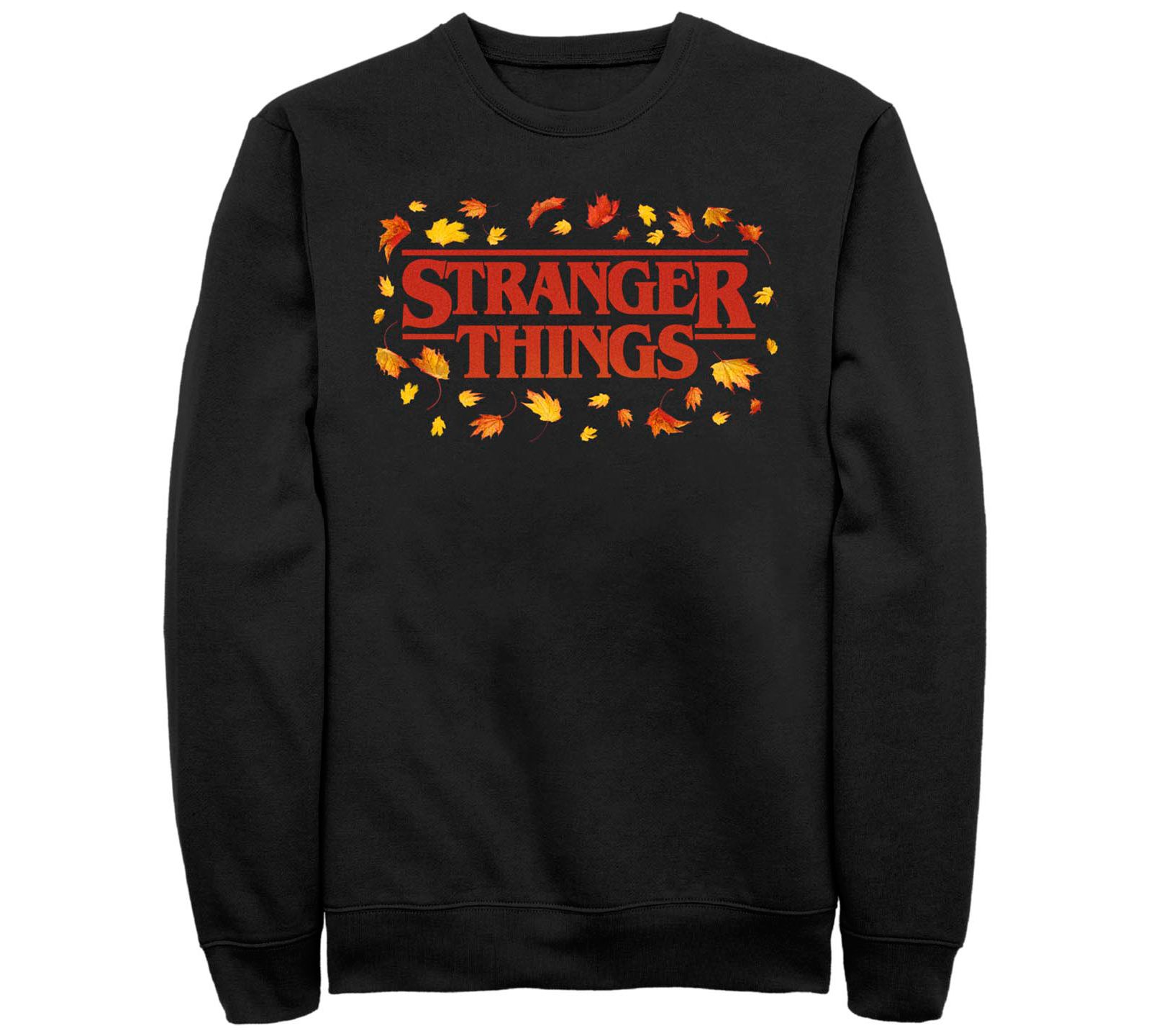 Мужской флисовый пуловер Fifth Sun Stranger Things Strange Fall с Crew вырезом