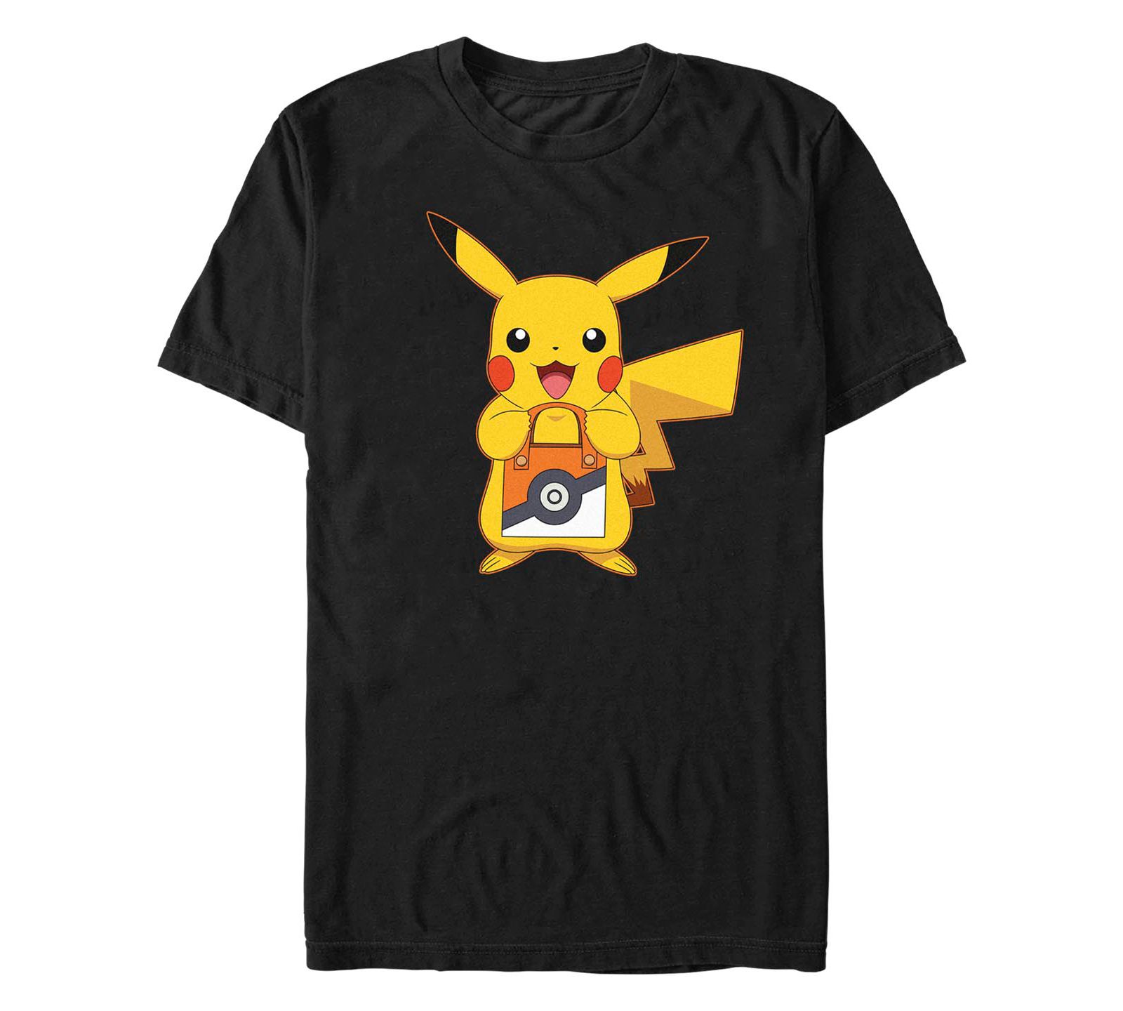 Fifth Sun Men's Pokemon Pika Treat Short Sleeves T-shirt