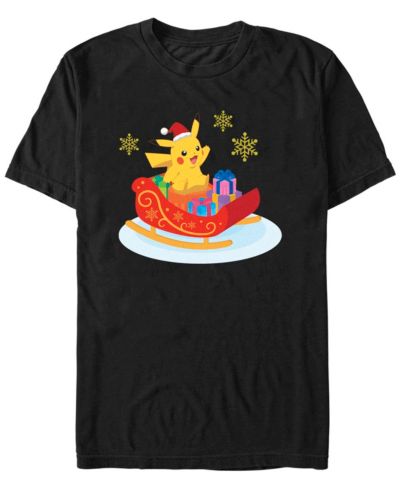 Fifth Sun футболка с коротким рукавом Pokemon Christmas Ride, мужская