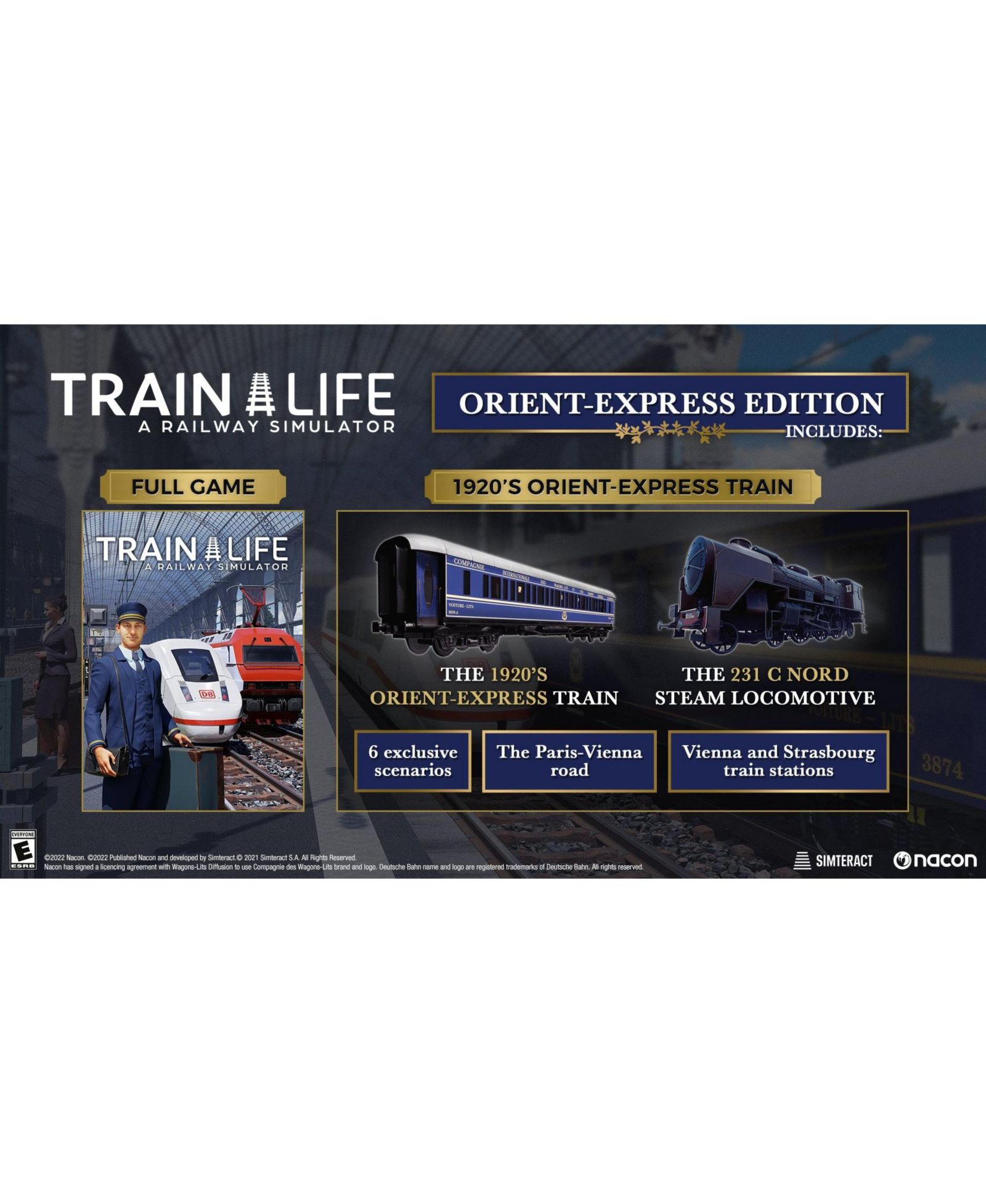 TRAIN LIFE A RAILWAY SIMULATOR | THE ORIENT EXPRESS EDITION - PS5