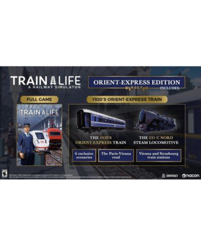 TRAIN LIFE A RAILWAY SIMULATOR | THE ORIENT EXPRESS EDITION - PS5