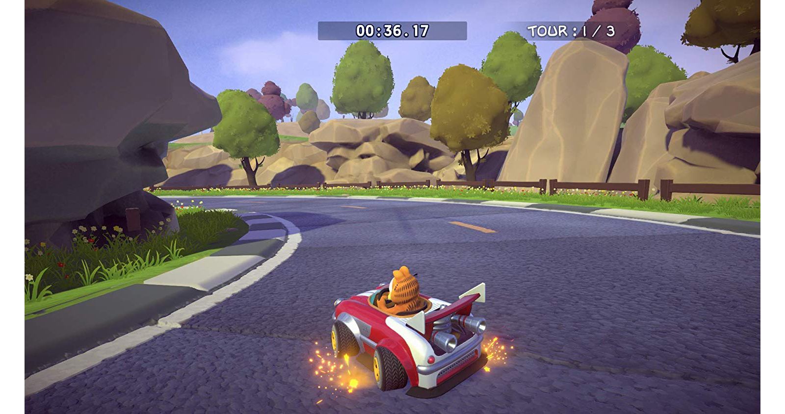 Sony Garfield Kart Furious Racing для PS4