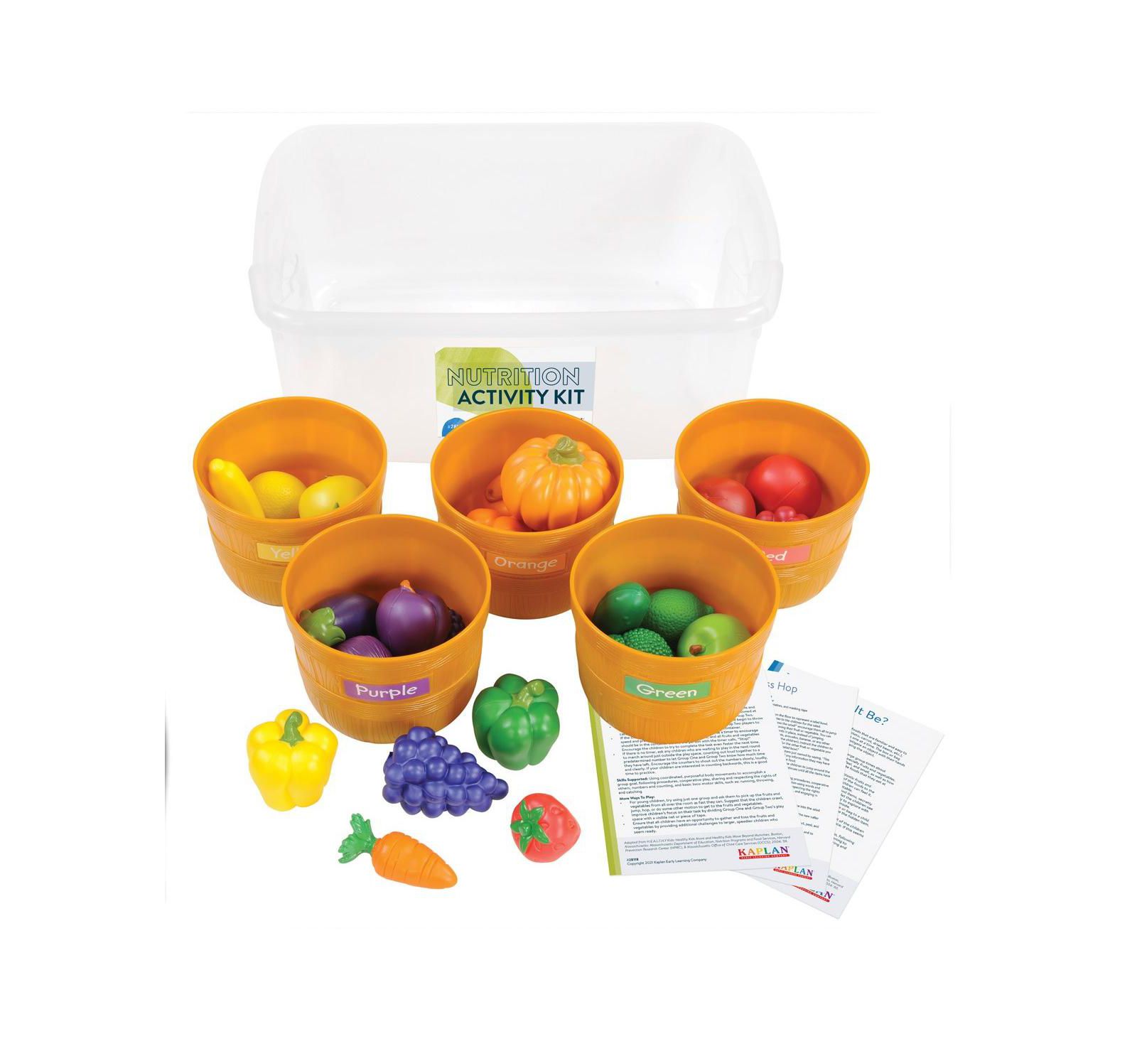 Kaplan Early Learning Набор для обучения Nutrition Activity Kit