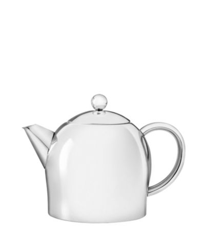 BREDEMEIJER Stainless Steel Doubled Walled 17 Fluid Oz Teapot