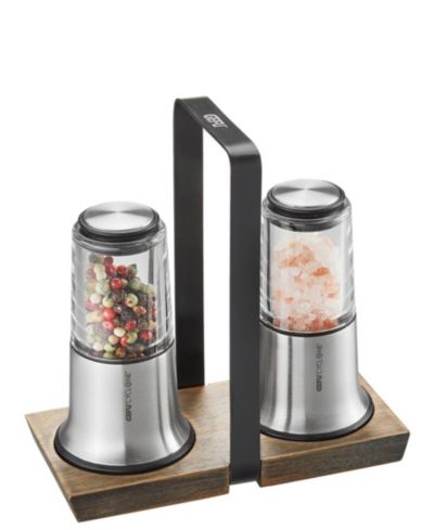 Набор мельниц для соли и перца GEFU Stainless Steel With Ceramic Grinder, Satin Finish