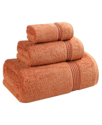 Superior Solid Quick Drying Egyptian Cotton 3-Piece Bath Towel Set