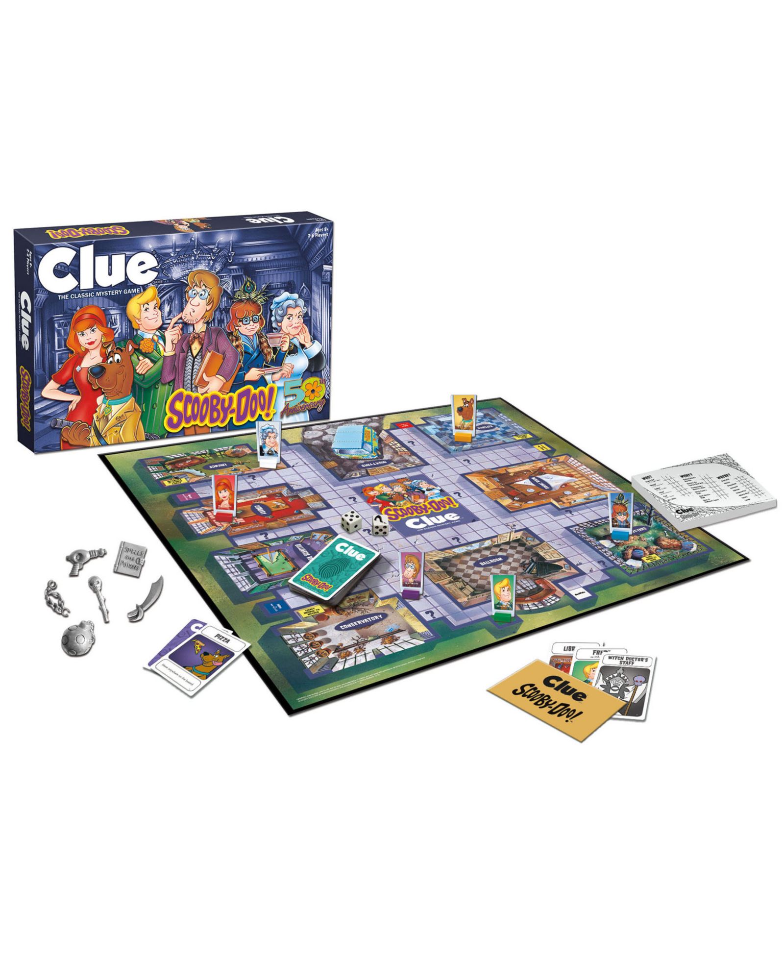 USAopoly CLUE Scooby Doo игра