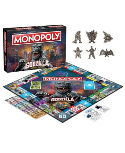 Opoly Monopoly Godzilla Monster Edition Board Game, Ages 8+