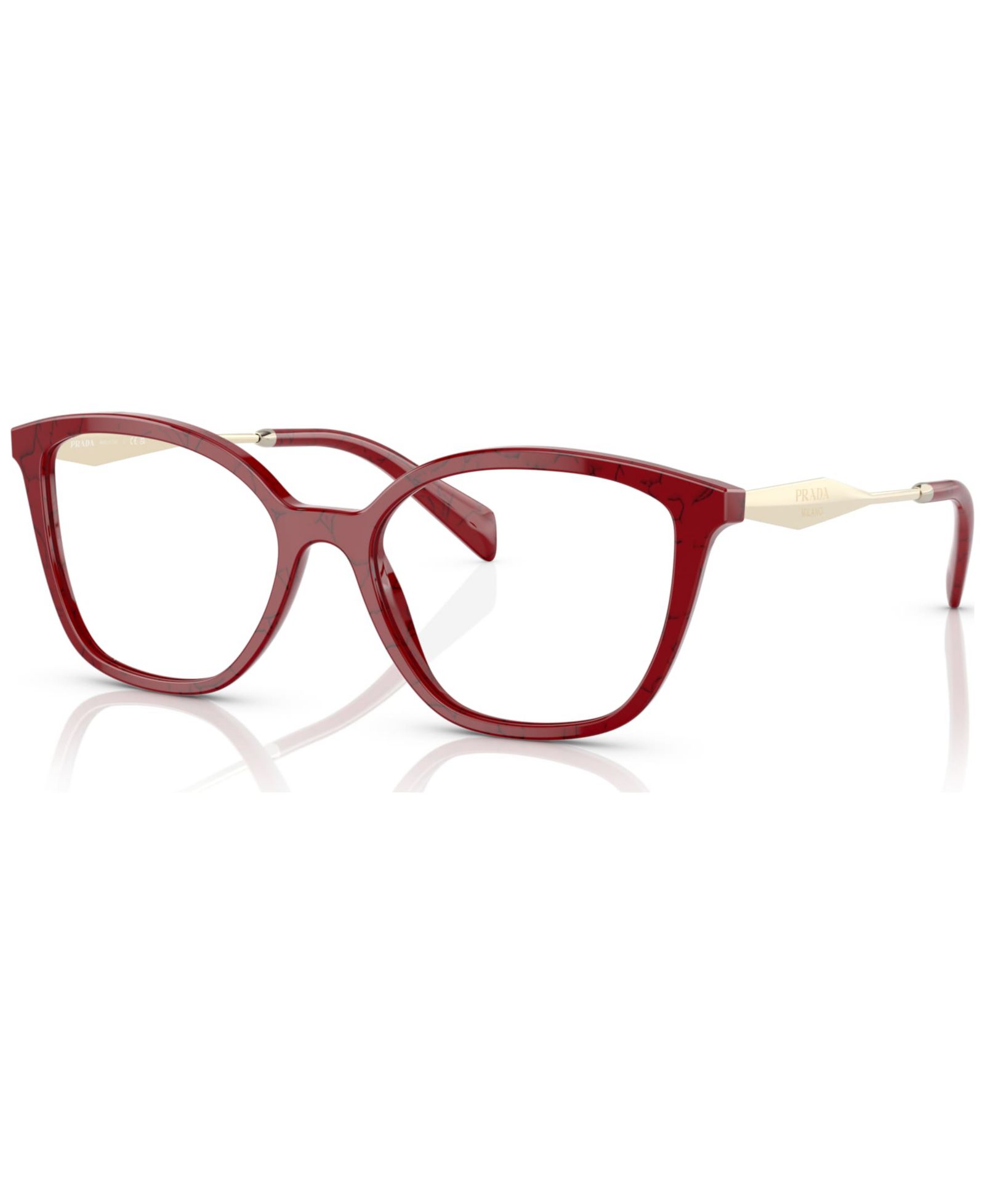 Prada Woman Cat Eye Plastic PR 02ZV Eyeglasses