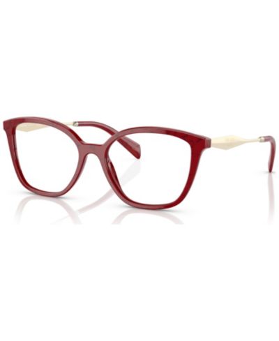 PRADA Женские очки в пластиковой оправе Cat Eye PR 02ZV