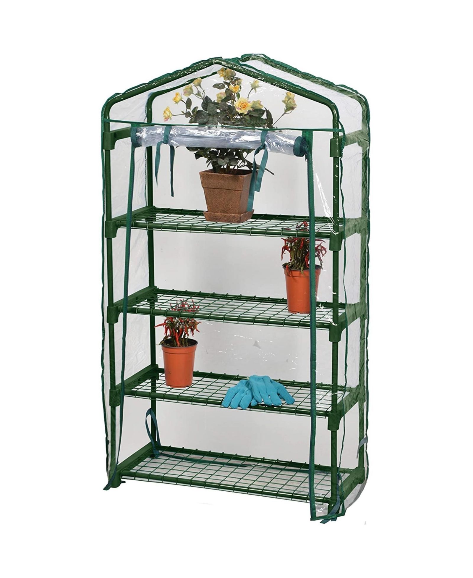 Малая теплица Bond Manufacturing Bloom 4 Tier Green 49" tall