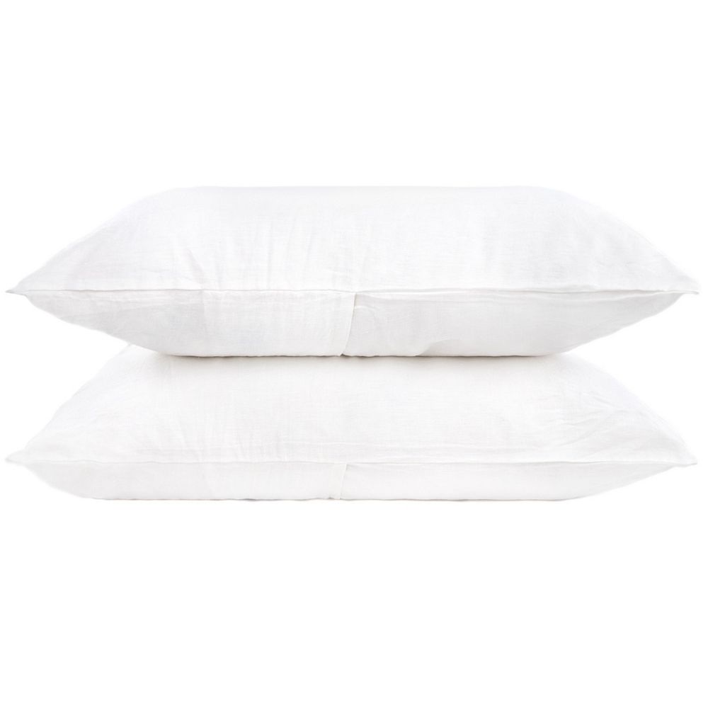 BOKSER HOME French Linen 2 Piece Pillowcase Set