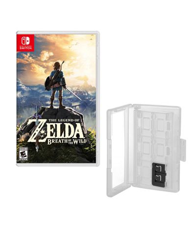 Zelda: Breath of the Wind Game and Game Caddy для Nintendo Switch