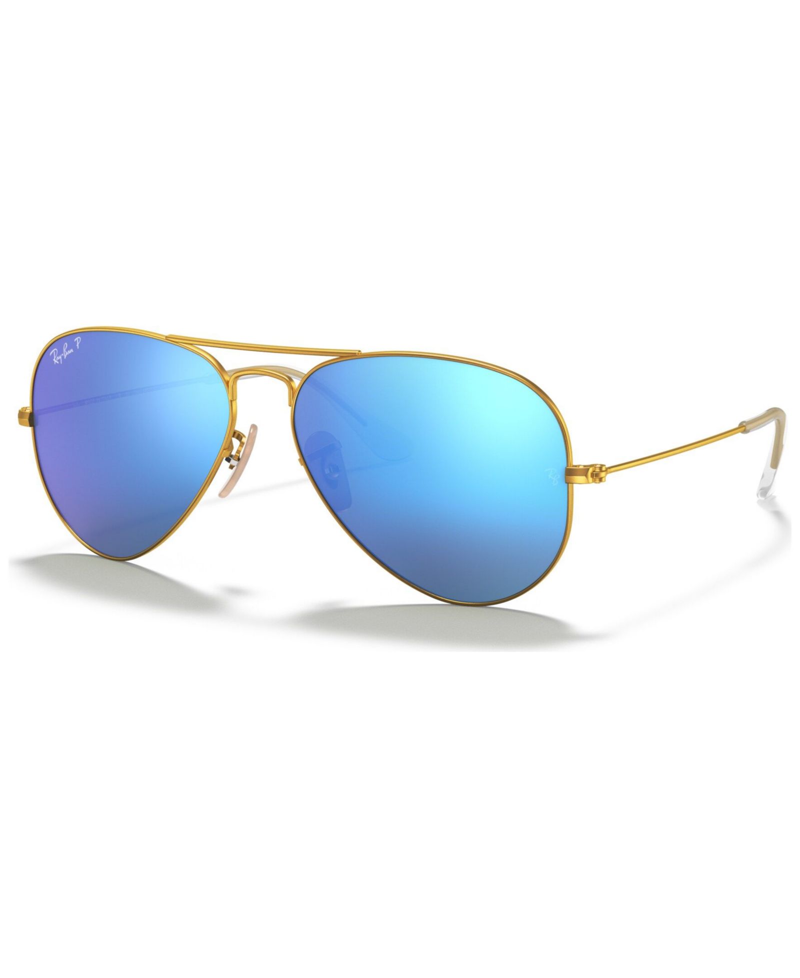 Солнцезащитные очки Ray-Ban Unisex Polarized Aviator Mirror, RB3025