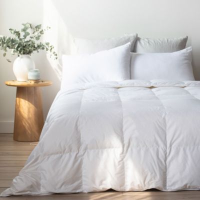Роскошное белое утиное стеганое одеяло Bokser Home с наполнителем 700 fill Power, размер Twin/Twin XL