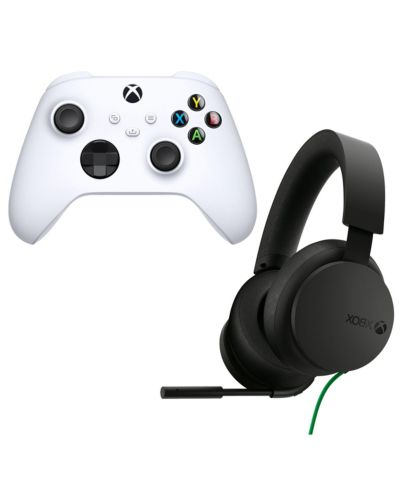 Xbox Series X/S контроллер с проводной гарнитурой