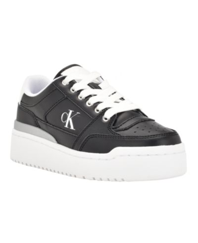 Calvin Klein Женские кроссовки Alondra с платформой и шнуровкой