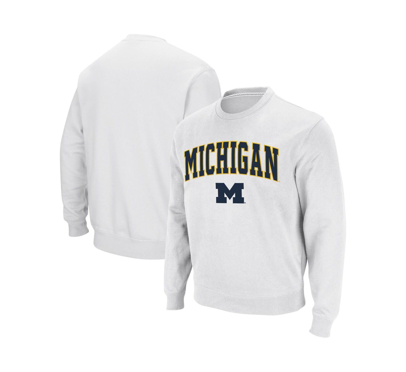 Colosseum Мужской свитшот с логотипом Michigan Wolverines