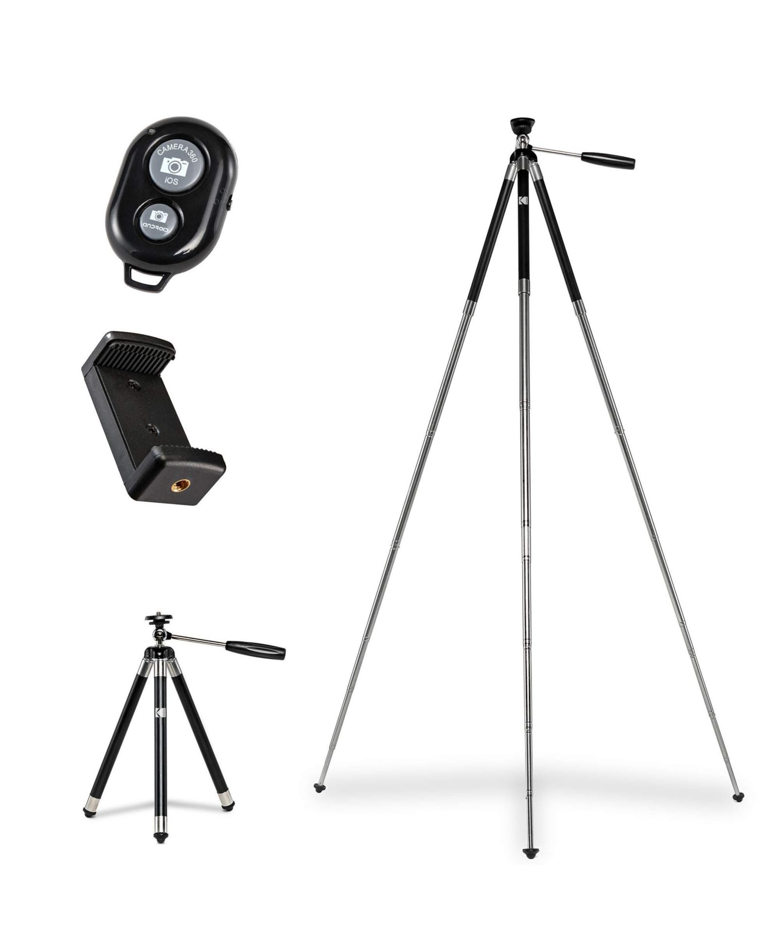 Kodak Photogear 42 Bluetooth 8-секционный 360° шаровая головка штатив для камер и смартфонов