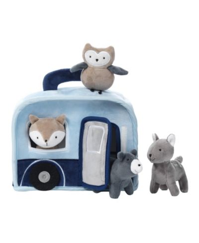 Lambs & Ivy Interactive Camper 9" Plush, 5-Piece Set