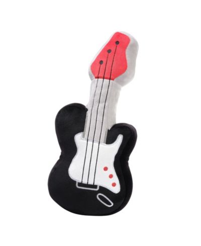 Плюшевая игрушка Lambs and Ivy Rock Star Plush Guitar, Gray/Black