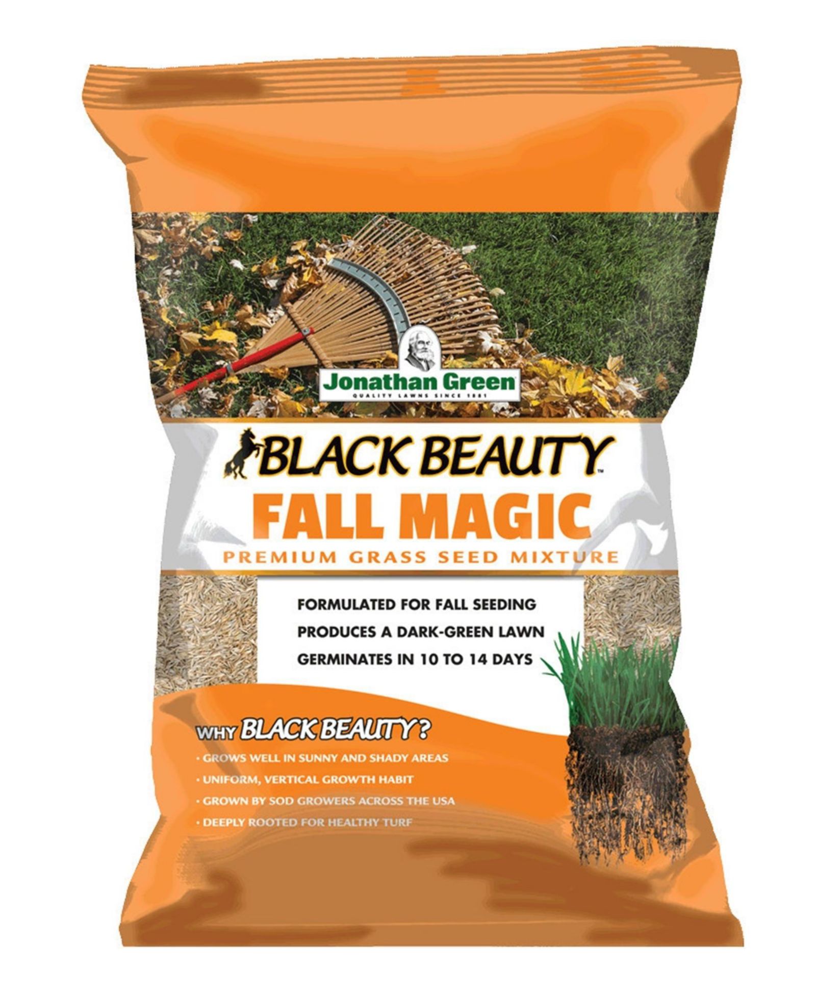 Jonathan Green Семена травы Black Beauty, 7lb
