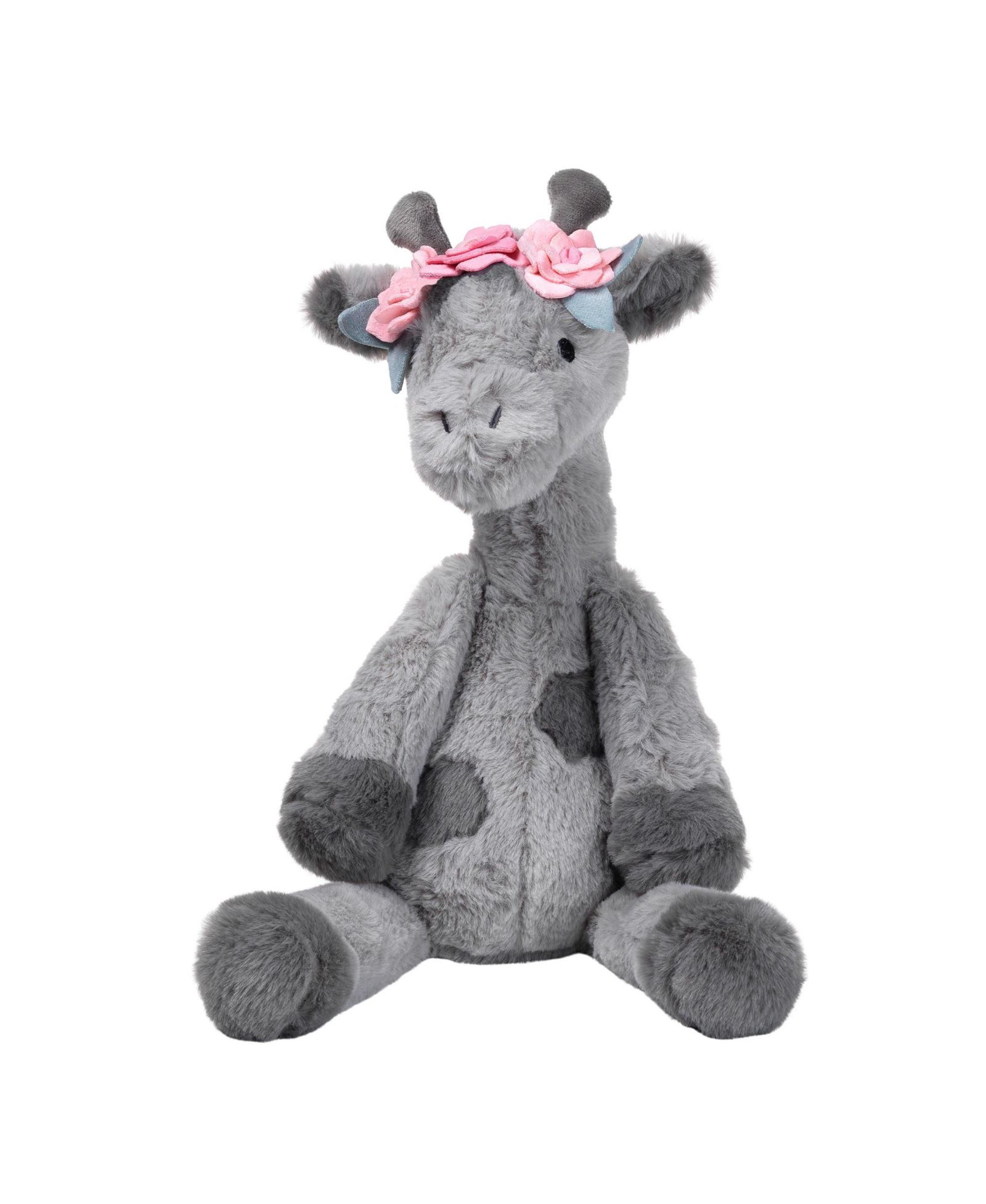 Lambs & Ivy Giraffe Skylar 12" High-Pile Minky Plush
