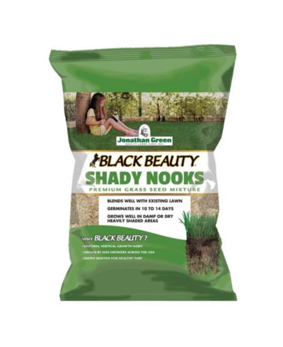 Семена травы Jonathan Green (#11957) Black Beauty Shady Nooks - пакет 3lb