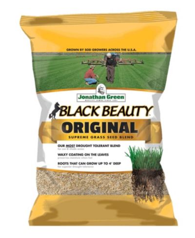 Семена травы Jonathan Green Black Beauty Original, 25 lb bag