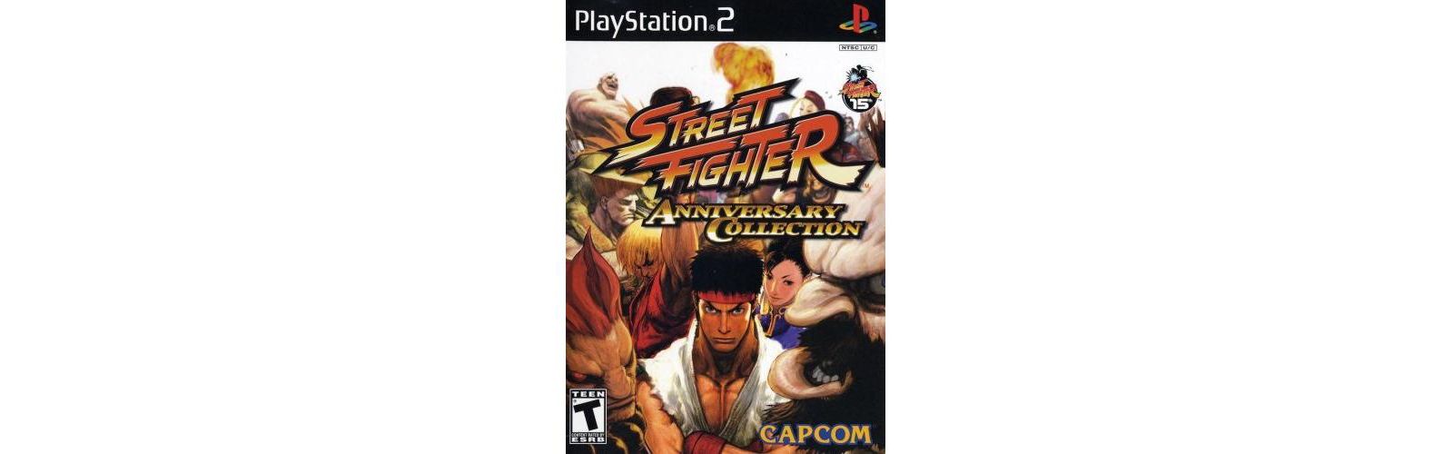 Capcom Street Fighter Anniversary Collection PlayStation 2
