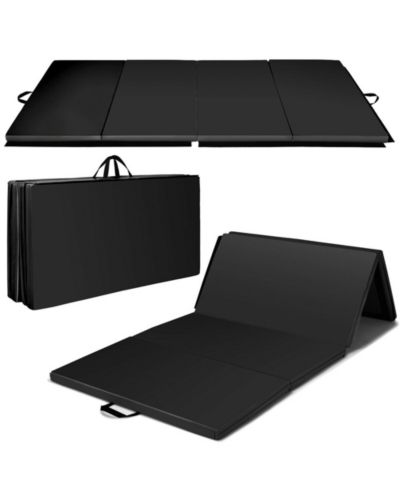 Складной гимнастический мат для домашнего спортзала 4'x8'x2"