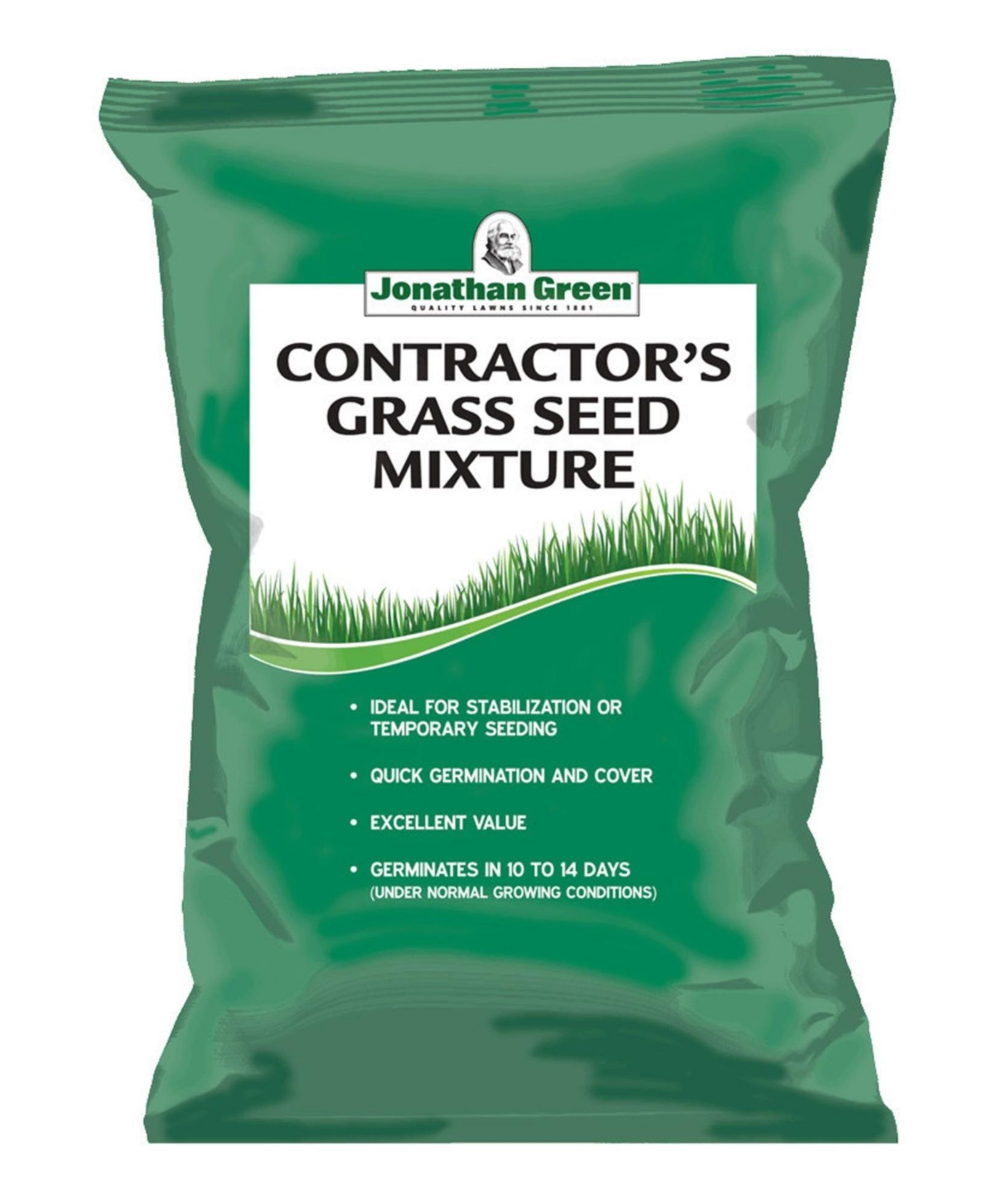 Смесь семян травы Jonathan Green Contractor's Grass Seed Mix, 50 lbs