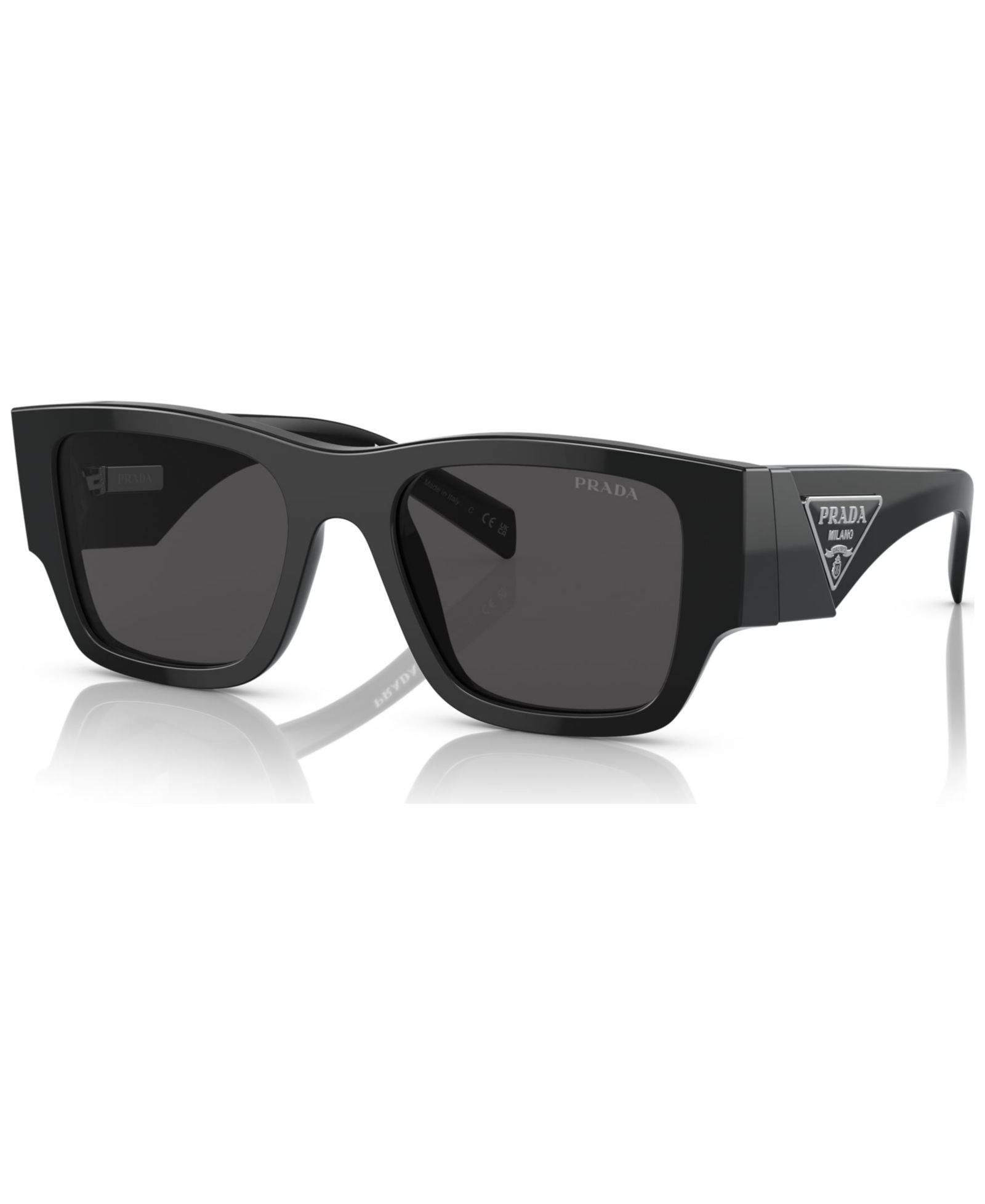 Prada Symbole Rectangular Men's Sunglasses, PR 10ZSF