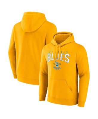 Мужское худи Fanatics Gold St. Louis Blues Special Edition 2.0 Wordmark Pullover