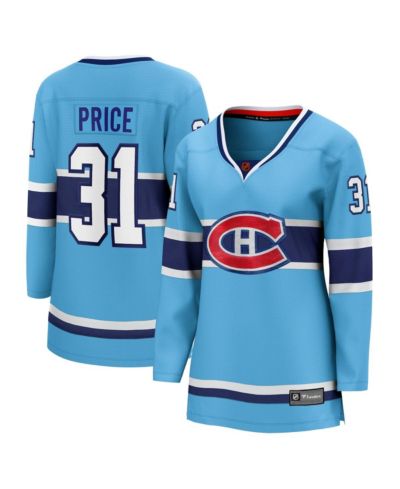 Women's Fanatics Carey Price Light Blue Montreal Canadiens Special Edition 2.0 Breakaway Player Jersey