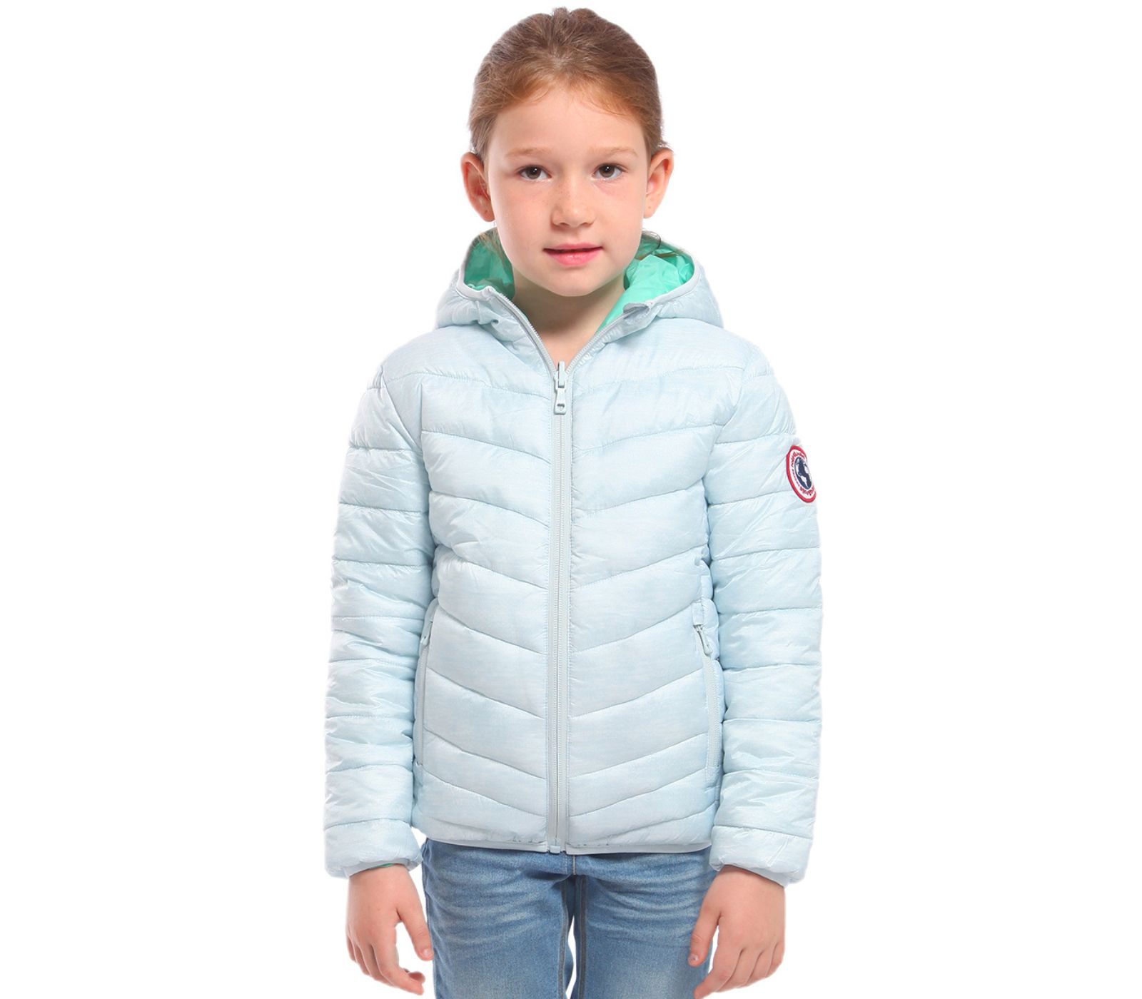 Rokka&Rolla Girls Reversible Lightweight Puffer Jacket