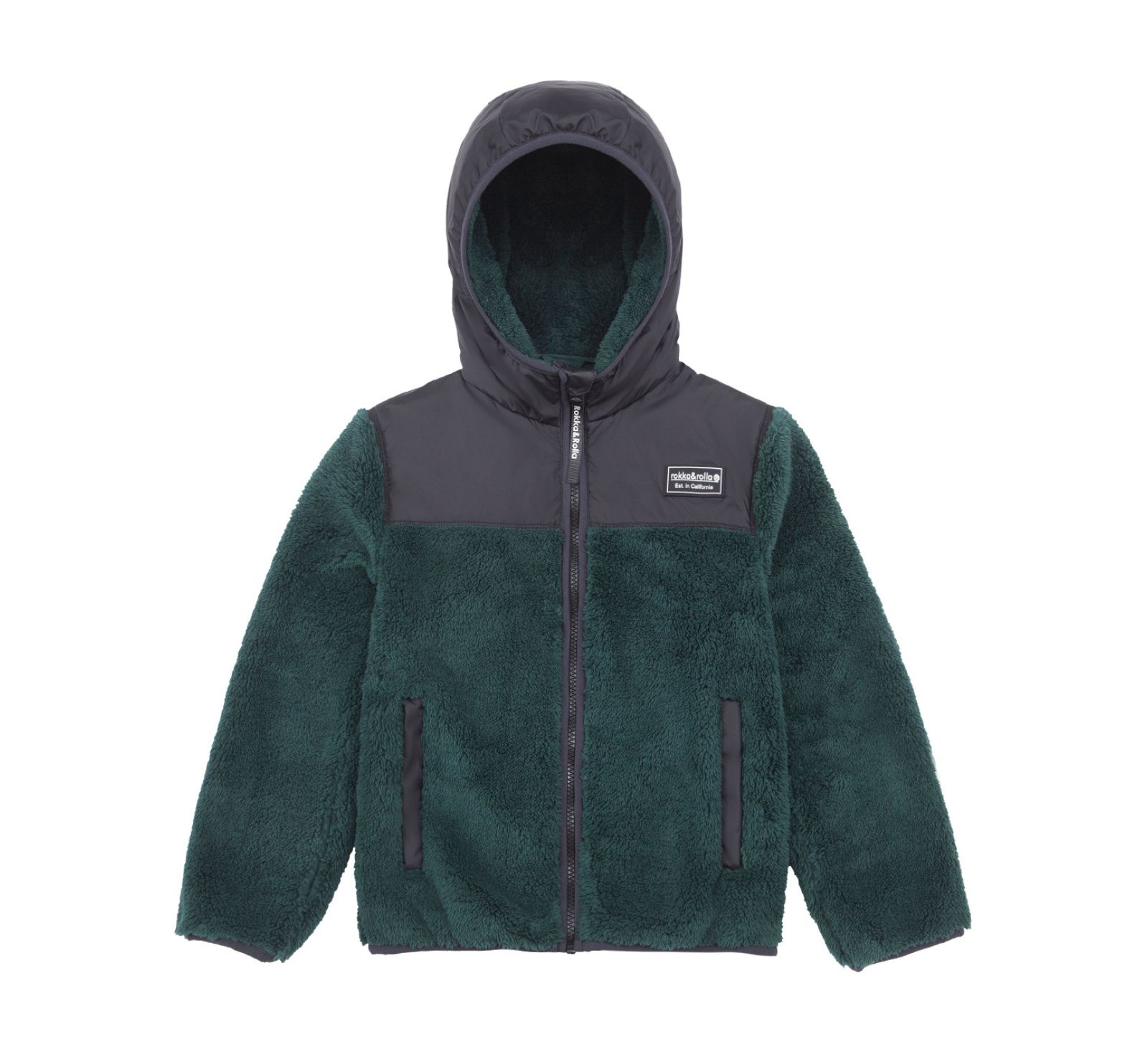 Rokka&Rolla Boys Sherpa Fleece Jacket